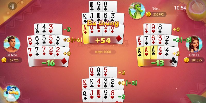 Cách xếp bài trong cách đánh tiến lên